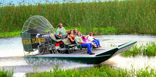 30-minute Everglades tour and Safari park combo